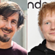 L: The Mountain Goats’ John Darnielle; R: Ed Sheeran